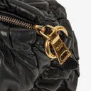 Prada Nappa Leather Gaufre Black Tote Bag