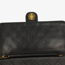 Chanel Classic Single Flap Bag Black Quilted Lambskin With 24K Gold-Plated Hardware