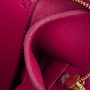 Yves Saint Laurent Pink Smooth Calfskin Leather Monogram Cabas Bag