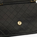 Chanel Classic Single Flap Bag Black Quilted Lambskin With 24K Gold-Plated Hardware