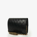 Chanel Classic Single Flap Bag Black Quilted Lambskin With 24K Gold-Plated Hardware