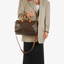 Louis Vuitton Speedy 30 Bandouliere Monogram Canvas Handbag