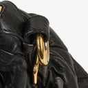 Prada Nappa Leather Gaufre Black Tote Bag