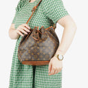 Louis Vuitton Petit Noe Monogram Canvas Shoulder Bag