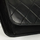 Chanel Classic Single Flap Bag Black Quilted Lambskin With 24K Gold-Plated Hardware