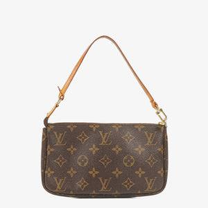 Louis Vuitton Pochette Accessoires Monogram Canvas Clutch Handbag