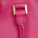 Yves Saint Laurent Pink Smooth Calfskin Leather Monogram Cabas Bag