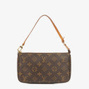 Louis Vuitton Pochette Accessoires Monogram Canvas Clutch Handbag