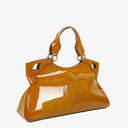 Cartier Marcello de Cartier Patent Leather Handle Bag