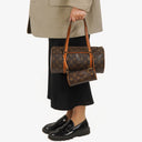 Louis Vuitton Papillon 30 Vintage Monogram Canvas Handbag With Mini Papillon Pochette
