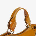 Cartier Marcello de Cartier Patent Leather Handle Bag
