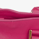 Yves Saint Laurent Pink Smooth Calfskin Leather Monogram Cabas Bag