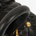 Prada Nappa Leather Gaufre Black Tote Bag