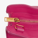Yves Saint Laurent Pink Smooth Calfskin Leather Monogram Cabas Bag