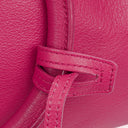 Yves Saint Laurent Pink Smooth Calfskin Leather Monogram Cabas Bag