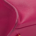 Yves Saint Laurent Pink Smooth Calfskin Leather Monogram Cabas Bag