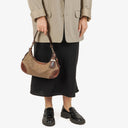 Prada Canapa Logo Hobo Shoulder Bag