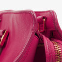 Yves Saint Laurent Pink Smooth Calfskin Leather Monogram Cabas Bag