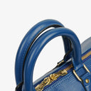 Louis Vuitton Keepall 45 Blue EPI Leather Travel Bag