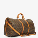 Sac de voyage Louis Vuitton Keepall 60 à bandoulière en toile Monogram