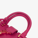 Yves Saint Laurent Pink Smooth Calfskin Leather Monogram Cabas Bag