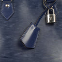 Louis Vuitton Alma PM Indigo EPI Leather Handbag