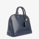Louis Vuitton Alma PM Indigo EPI Leather Handbag