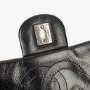 Chanel Single Flap Bag Black Quilted Leather Bag
