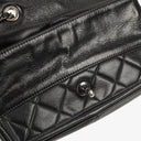 Chanel Single Flap Bag Black Quilted Leather Bag