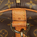 Sac de voyage Louis Vuitton Keepall 60 à bandoulière en toile Monogram