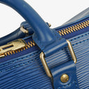 Louis Vuitton Keepall 45 Blue EPI Leather Travel Bag