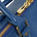 Louis Vuitton Keepall 45 Blue EPI Leather Travel Bag