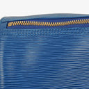 Louis Vuitton Keepall 45 Blue EPI Leather Travel Bag