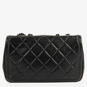 Chanel Single Flap Bag Black Quilted Leather Bag