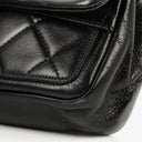 Chanel Single Flap Bag Black Quilted Leather Bag