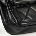 Chanel Single Flap Bag Black Quilted Leather Bag