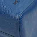 Louis Vuitton Keepall 45 Blue EPI Leather Travel Bag
