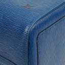 Louis Vuitton Keepall 45 Blue EPI Leather Travel Bag