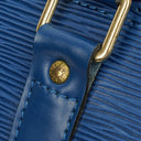 Louis Vuitton Keepall 45 Blue EPI Leather Travel Bag
