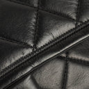 Chanel Single Flap Bag Black Quilted Leather Bag