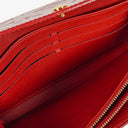 Louis Vuitton Sarah Rouge Red Monogram Vernis Wallet
