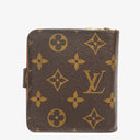 Louis Vuitton Monogram Canvas Compact Zip Wallet