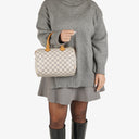 Louis Vuitton Speedy 25 Damier Azur Coated Canvas Handbag