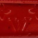 Louis Vuitton Sarah Rouge Red Monogram Vernis Wallet