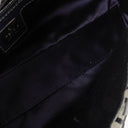 Fendi FF Navy Zucchino Baguette