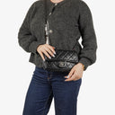 Chanel Single Flap Bag Black Quilted Leather Bag