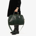 Louis Vuitton Green Taiga Leather Kendall Keepall Bag