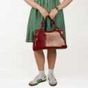 Cartier Marcello de Cartier Patent Leather Handle Bag&nbsp;