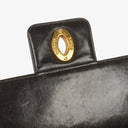 Chanel CC Maxi Logo Dark Brown Briefcase
