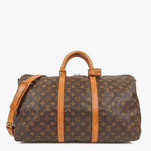 Louis Vuitton Keepall 50 Monogram Canvas Travel Bag